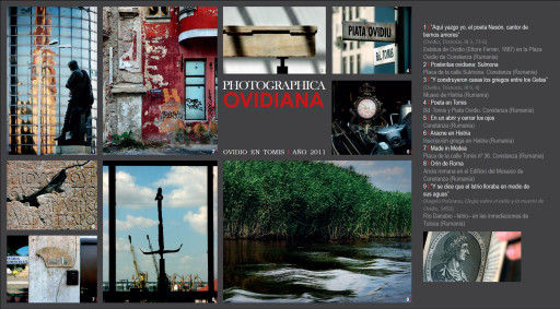 Tarjeta de la serie Photographica Ovidiana en la exposición Ficciones arquitectónicas, Nájera, 2015